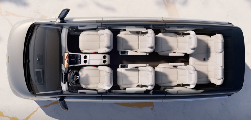 Минивэн Geely Galaxy V900 салон