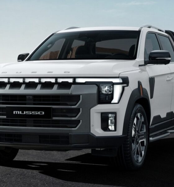 Пикап KGM Musso экстерьер вид третий