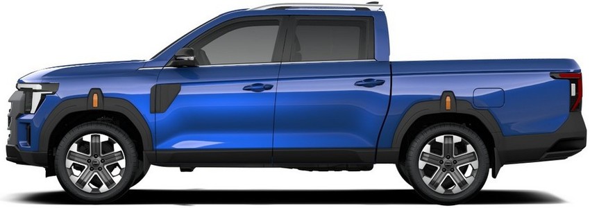 Пикап KGM Musso экстерьер вид первый