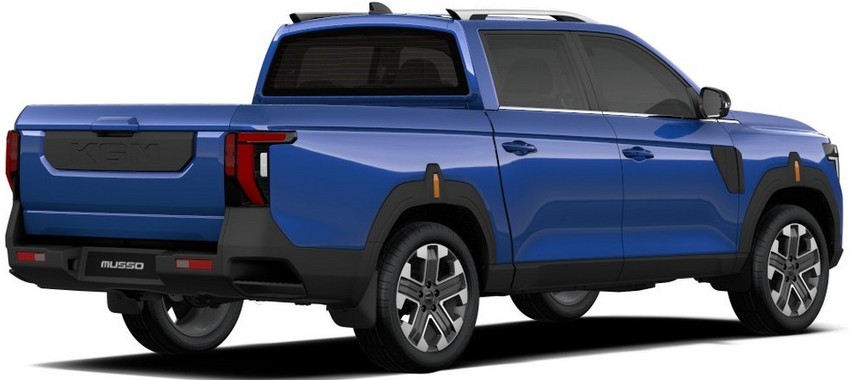 Пикап KGM Musso экстерьер вид второй