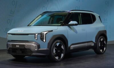 Кроссовер Kia EV2 экстерьер вид третий