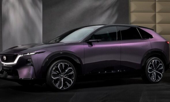 Кроссовер Mazda CX-6e экстерьер вид шестой