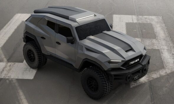 Внедорожник Rezvani Tank экстерьер вид четвертый