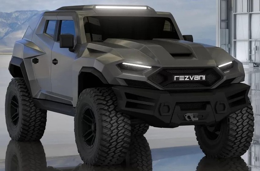 Внедорожник Rezvani Tank экстерьер вид третий